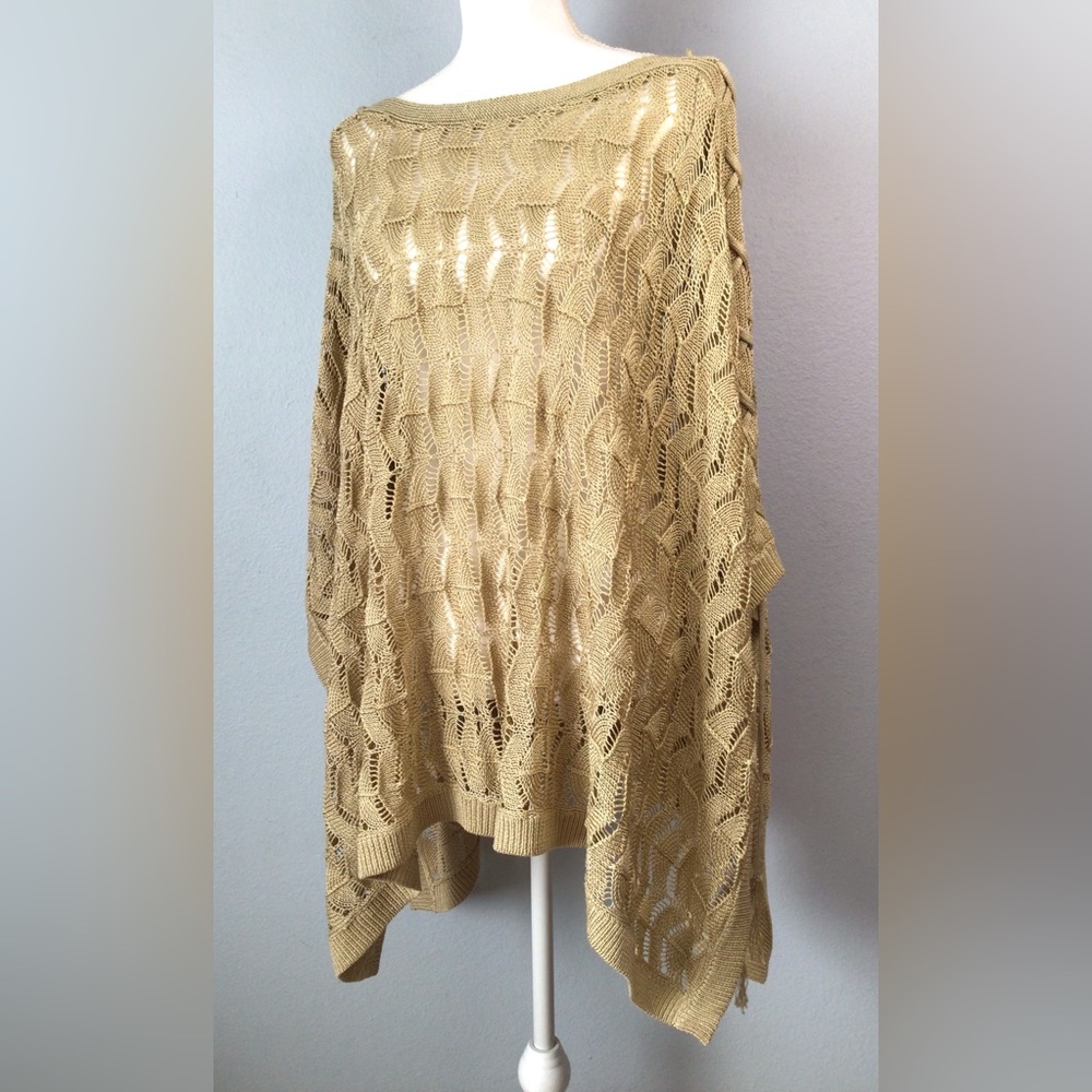 Lauren Ralph Lauren Linen Blend Poncho - Picture 6 of 16